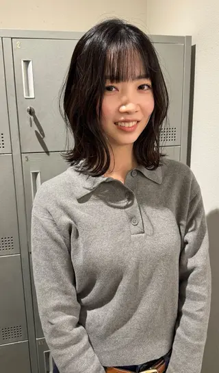 ミディアム 【天満1艶髪】潤艶/ 髪質改善🌹釣本竜哉のヘアスタイル