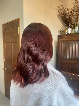 カラー ノエ/ インナーカラー/高岳のヘアスタイル