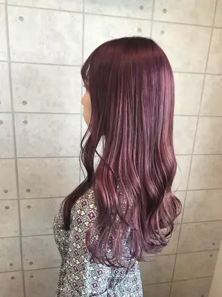 ロング カラー knock【ノック】所属・烏丸韓国ヘア🇰🇷 ayaka🎀のヘアスタイル