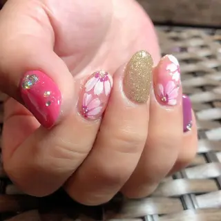 ネイル センター南 eclatのネイルデザイン