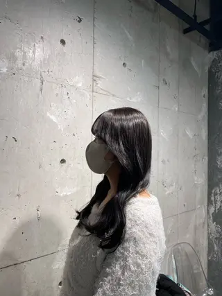 カラー 🤍ベージュ/透明感 韓国ヘア/まりん🤍のヘアスタイル