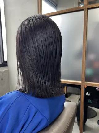 ミディアム 大阪梅田　日々/Hibi 【ヒビ)所属・山中 遼のヘアスタイル