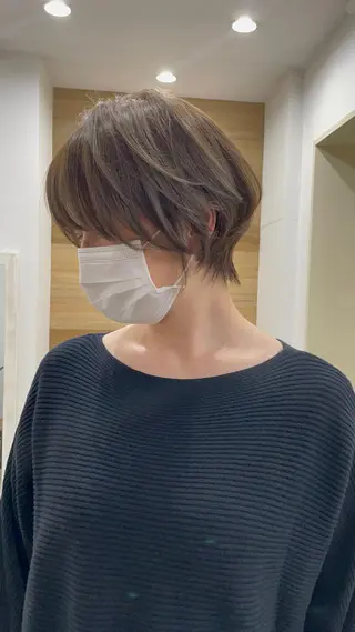 ショート gisele所属・小山 一之のヘアスタイル