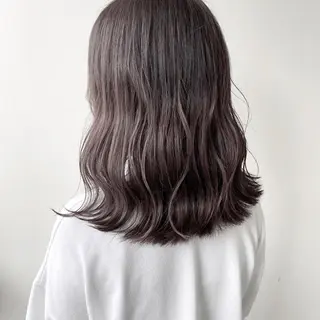 ミディアム 韓国ヘア🇰🇷 SAYAのヘアスタイル