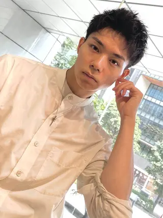 ショート ヘアアレンジ メンズ メンズカット/ レベッカ 髙下 幹大のヘアスタイル