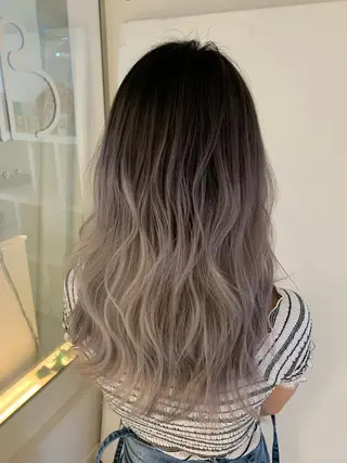 セミロング カラー 渡辺 健太のヘアスタイル