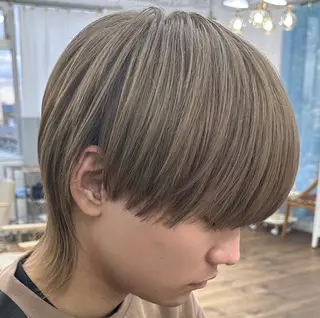 ショート カラー パーマ メンズ メンズ特化✂️ 小枝 優生のヘアスタイル