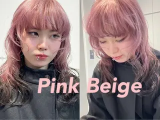 ロング カラー 🍭ハイトーン/レイ ヤーカット🍭チャンのヘアスタイル