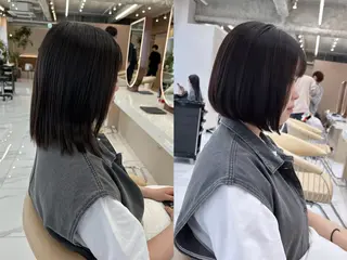 ショート 山田勇真 ボブ/縮毛矯正/金山のヘアスタイル