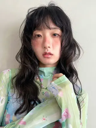 カラー 深澤 智佐乃のヘアスタイル