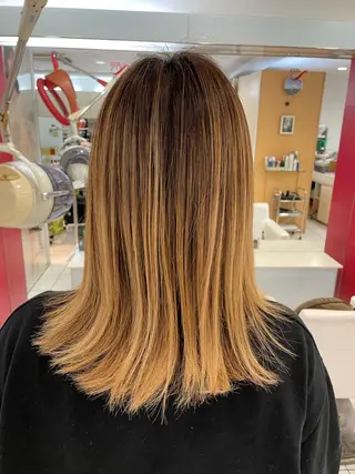 セミロング 仲村 友孝のヘアスタイル