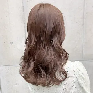 セミロング カラー 🎀愛されモテ カラー🎀/moeのヘアスタイル