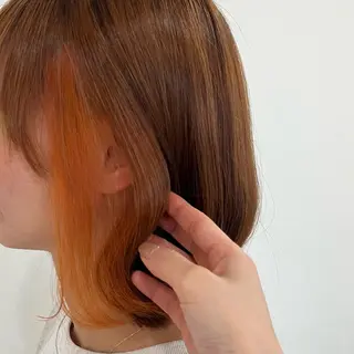 ミディアム 光本 千紘のヘアスタイル