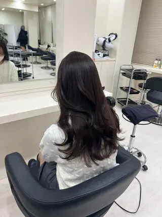 セミロング ✨池袋で1番キレイな ボブ✂️ケンボーのヘアスタイル