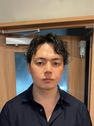 パーマ メンズ しずく🤍🧸 / fifthパーマのヘアスタイル