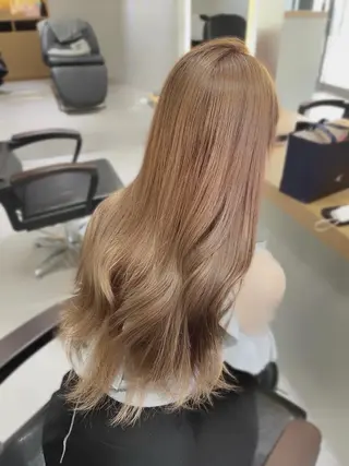 ロング カラー レイヤーカット/ ブリーチカラー/雅人のヘアスタイル