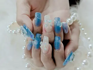 セミロング Hanaai Salon新宿店のネイルデザイン