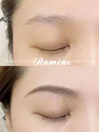 アイブロウ Romine アイラッシュ&ネイルのマツエク・マツパデザイン