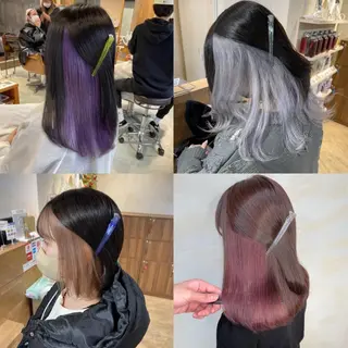 ロング ブリーチ🔥ベージュ /グレー/daikiのヘアスタイル