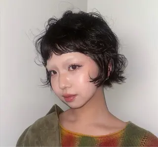 ショート 大下 心渚 /ブリーチ/艶カラーのヘアスタイル