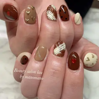 ネイル ラウバイマノマノ なかざとのネイルデザイン