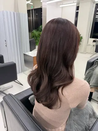 ロング カラー 表参道/赤み無し 透明感 colorのヘアスタイル