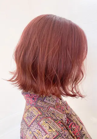 ミディアム カラー YURAGI🤍 SAEのヘアスタイル