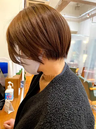 ショート カラー メンズカット特化柏駅 徒歩3分LOUのヘアスタイル