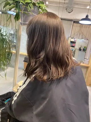 ロング カラー 艶カラー 🤍🫧/makoのヘアスタイル