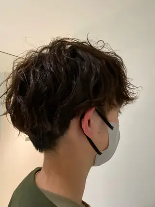 パーマ ANY/須田 麻人/ハードパーマのヘアスタイル