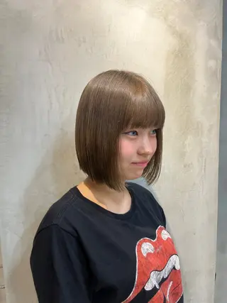 ショート カラー elima 調布所属・ちせ/ 透明感カラー /調布˚ 🦢₊✧のヘアスタイル