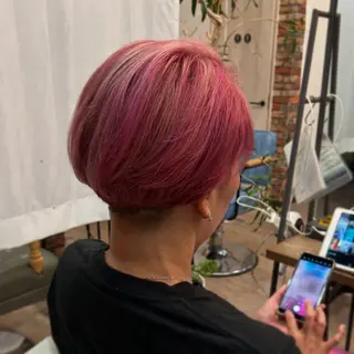 ショート 松田 沙織のヘアスタイル