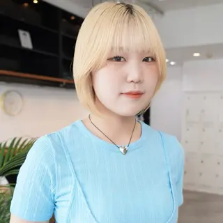 ショート i.+FERiCIA.所属・ボブ／アンニュイ 🌷しだひめな🌷のヘアスタイル