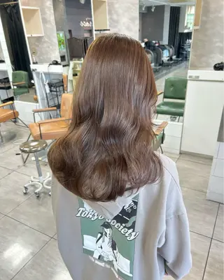 セミロング 🫧艶髪カラー🫧 森本くるみのヘアスタイル