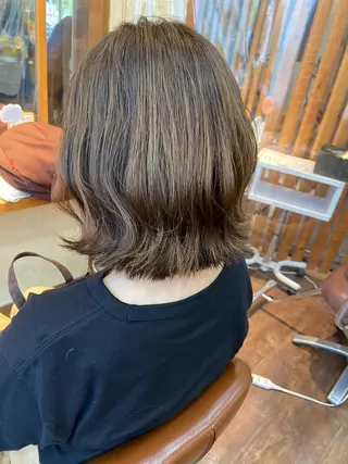 ショート カラー 鎌田 祥江のヘアスタイル