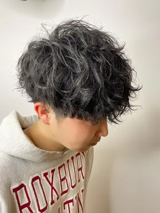 ミディアム 渋谷 メンズヘア⭐️ タニグチヨシユキのヘアスタイル