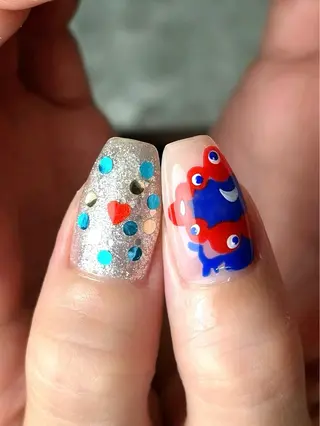 ネイル Qmu nail所属・Qmu nail まりなのネイルデザイン