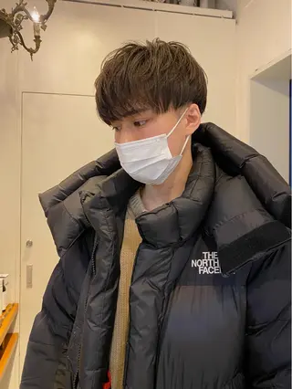 ショート メンズ おしゃれパーマ メンズ特化/みーまんのヘアスタイル