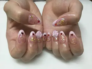 ネイル 💎🐰 saki. m 🐰💎のネイルデザイン