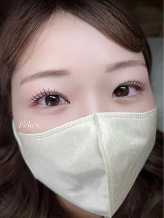 マツエク・マツパ Felicie＊ Sayakaのマツエク・マツパデザイン