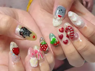 ネイル Nail Atelier IamI所属・アイアムアイ 大村磨衣のネイルデザイン
