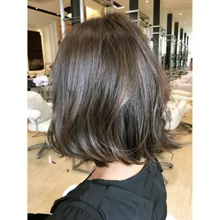 ミディアム 骨格肌色 似合わせ/YUKAのヘアスタイル