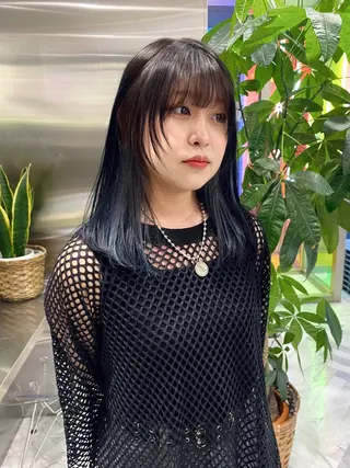 セミロング otoha☆カラー/ レイヤー/八王子のヘアスタイル