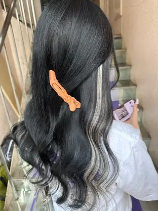 レイヤーカット/ カラー/長谷恵花のヘアスタイル