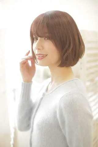 ショート カラー パーマ エイト ウメダのヘアスタイル