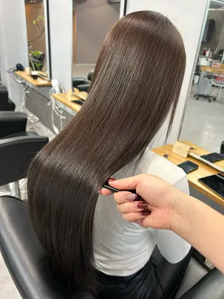 セミロング ミディアムレイヤー カット/ハイライトのヘアスタイル