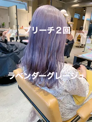 セミロング カラー パルタージュ大宮East所属・✨森下 直弥✨ 店長🤩のヘアスタイル