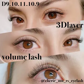 マツエク・マツパ Cherie muのマツエク・マツパデザイン