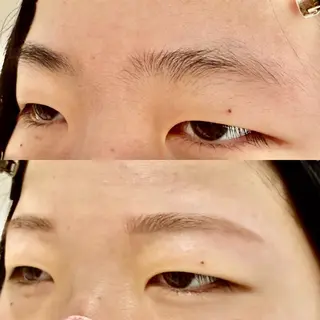 アイブロウ franfika かりごめのマツエク・マツパデザイン