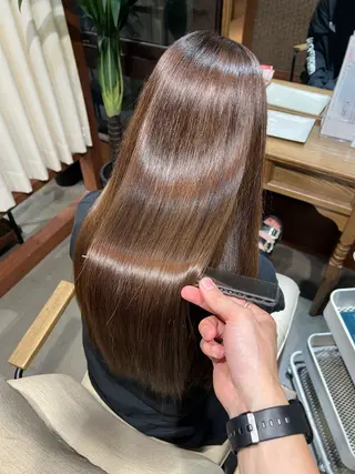 ロング 💓シールエクステ ルミエールのヘアスタイル